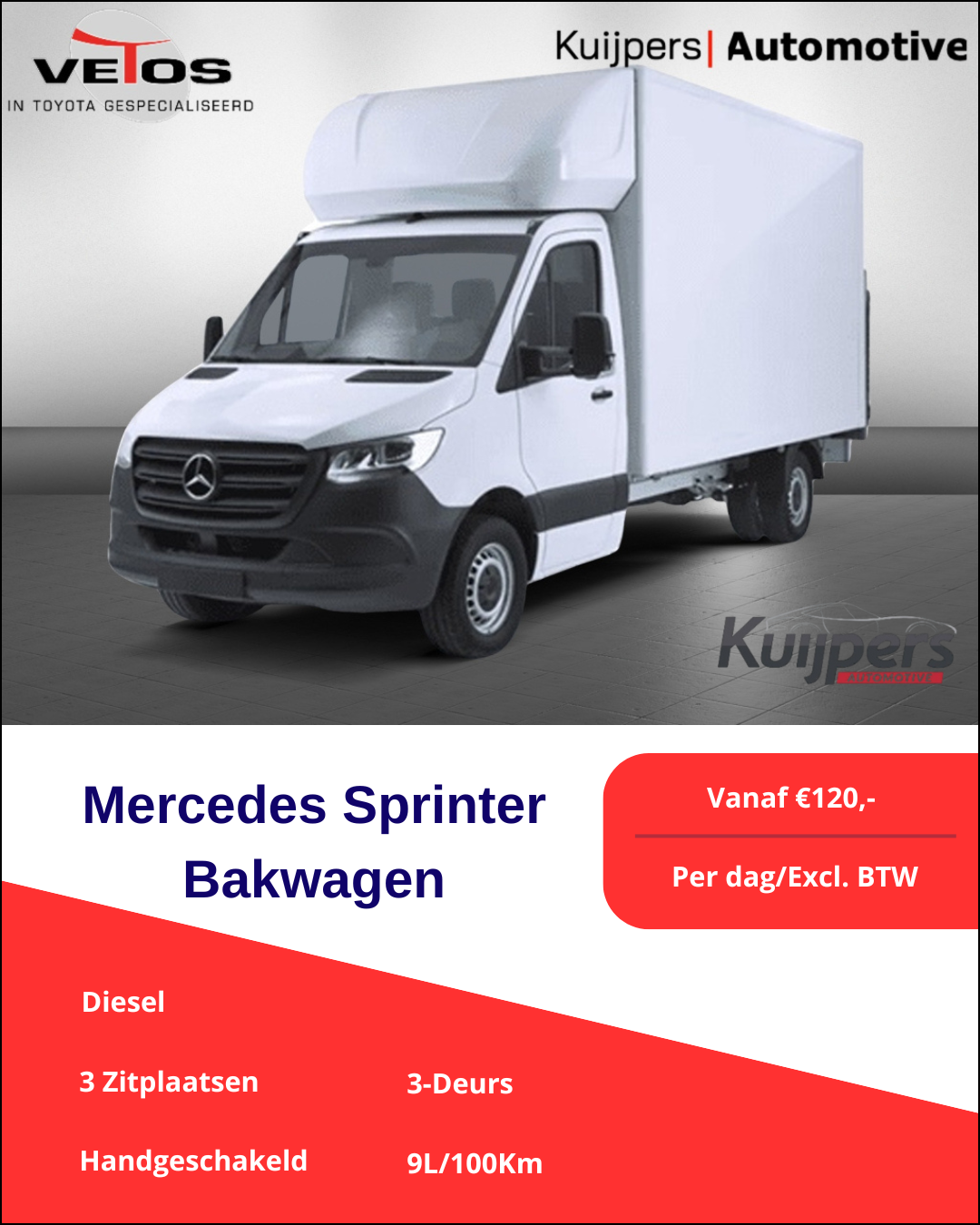 Mercedes Sprinter bakwagen